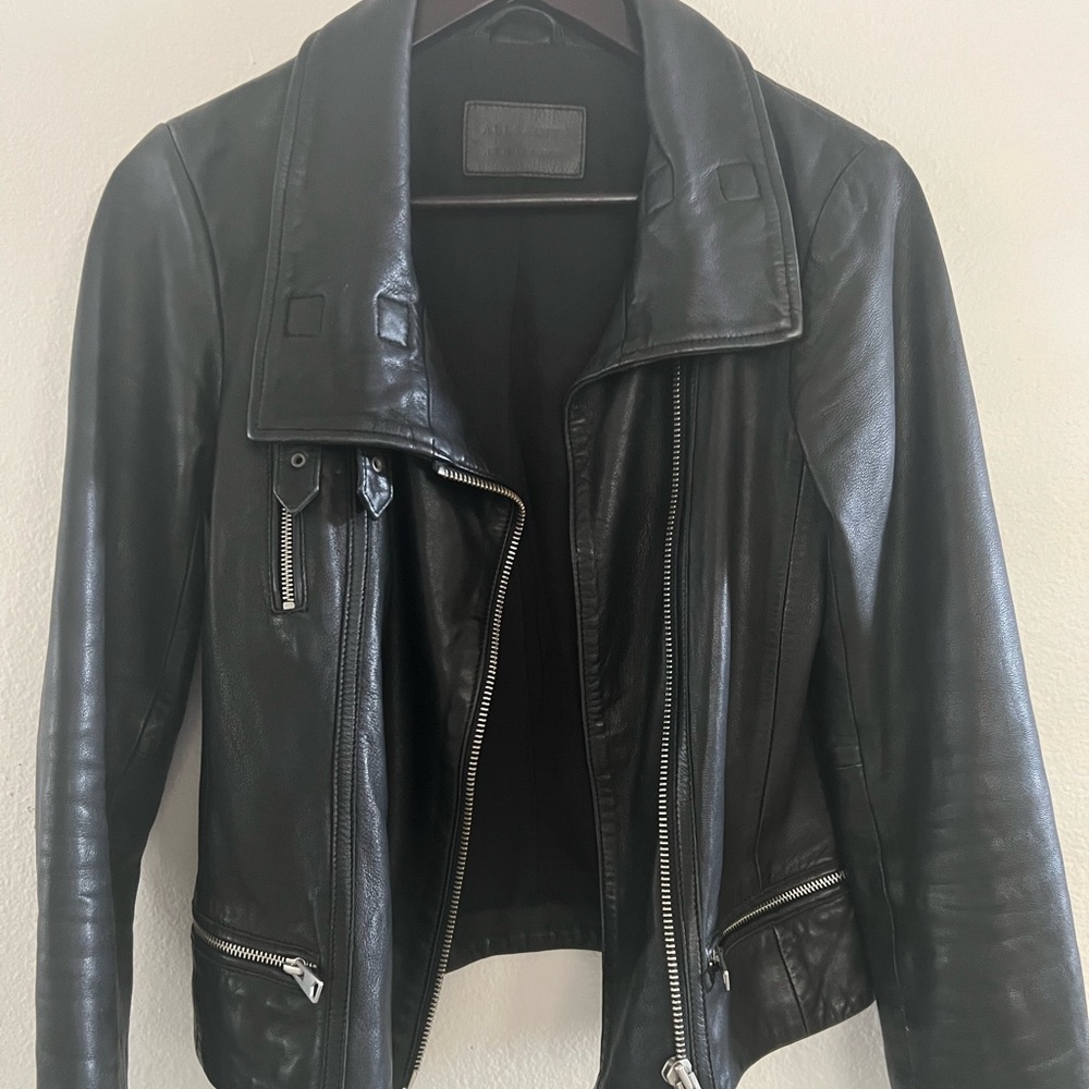 ALLSAINTS
Bales Leather Biker Jacket